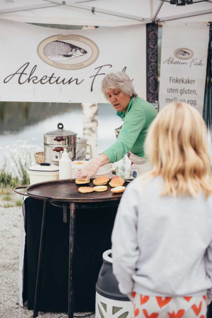 Aketun Fisk på Haukeli Fiskefestival