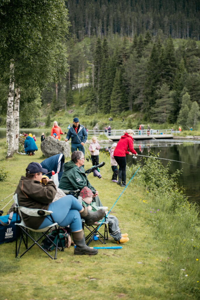 Haukeli Fiskefestival på Velemoen camping